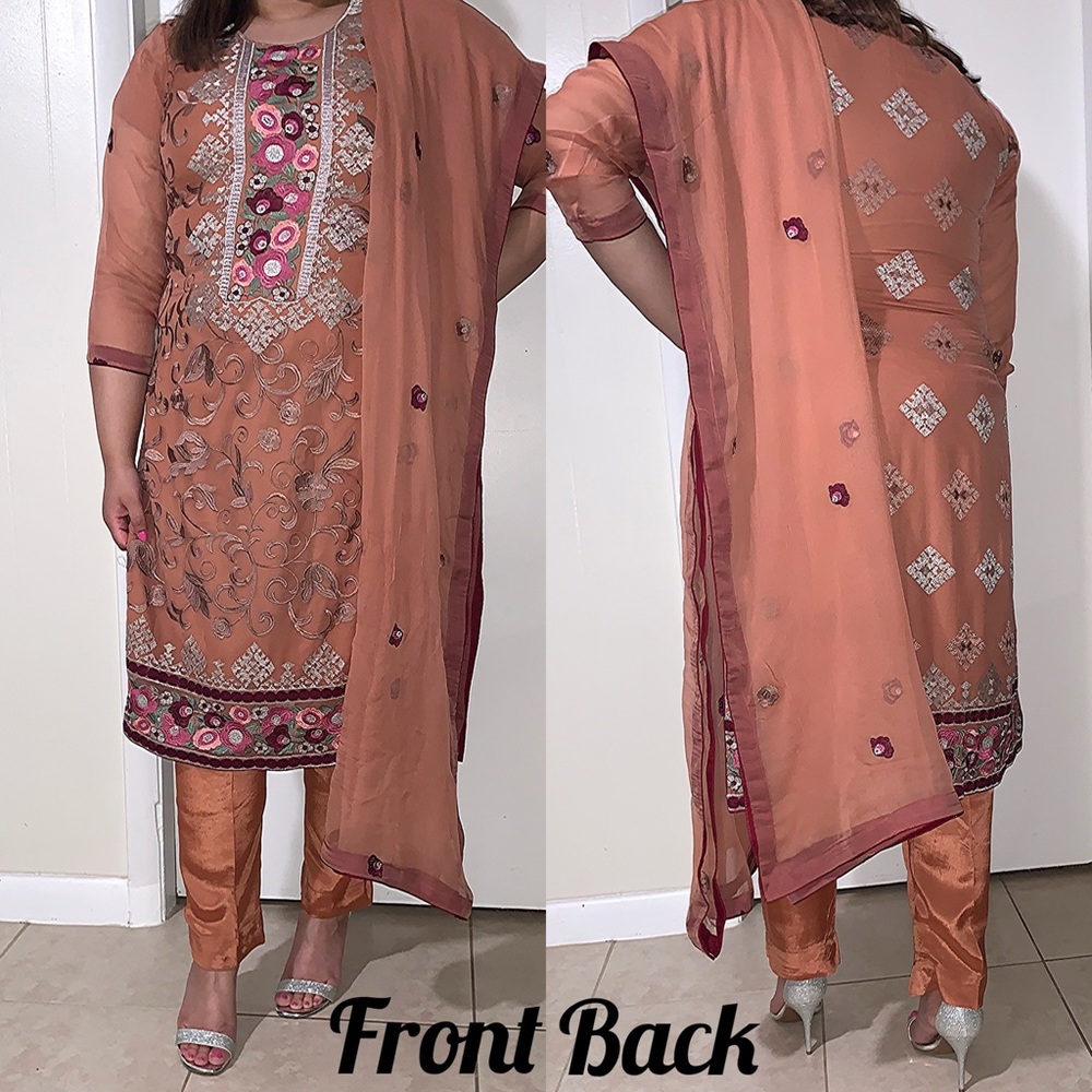 3 piece Shalwar Kameez Suit |Pakistani/Indian wear